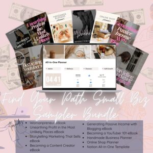 Find Your Path Small Biz Sampler Bundle