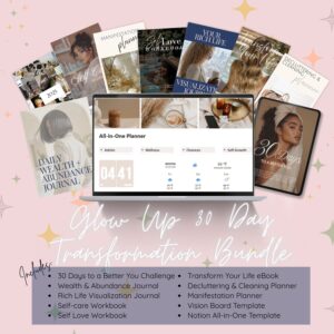 Glow Up - 30 Day Transformation Bundle